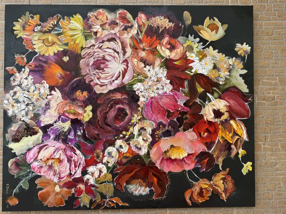 SURROUNDED BY FLOWERS