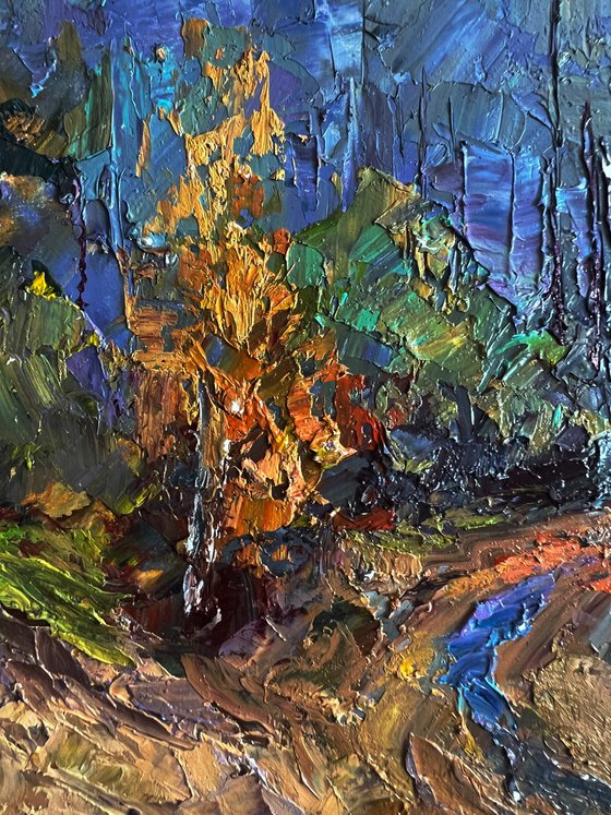 Road to the Autumn Forest
