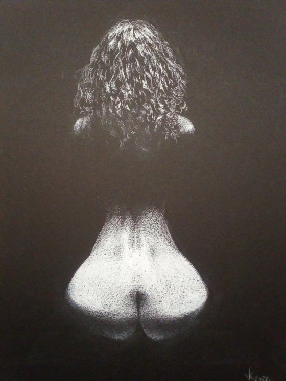 Nude noir #264 (21X29)cm