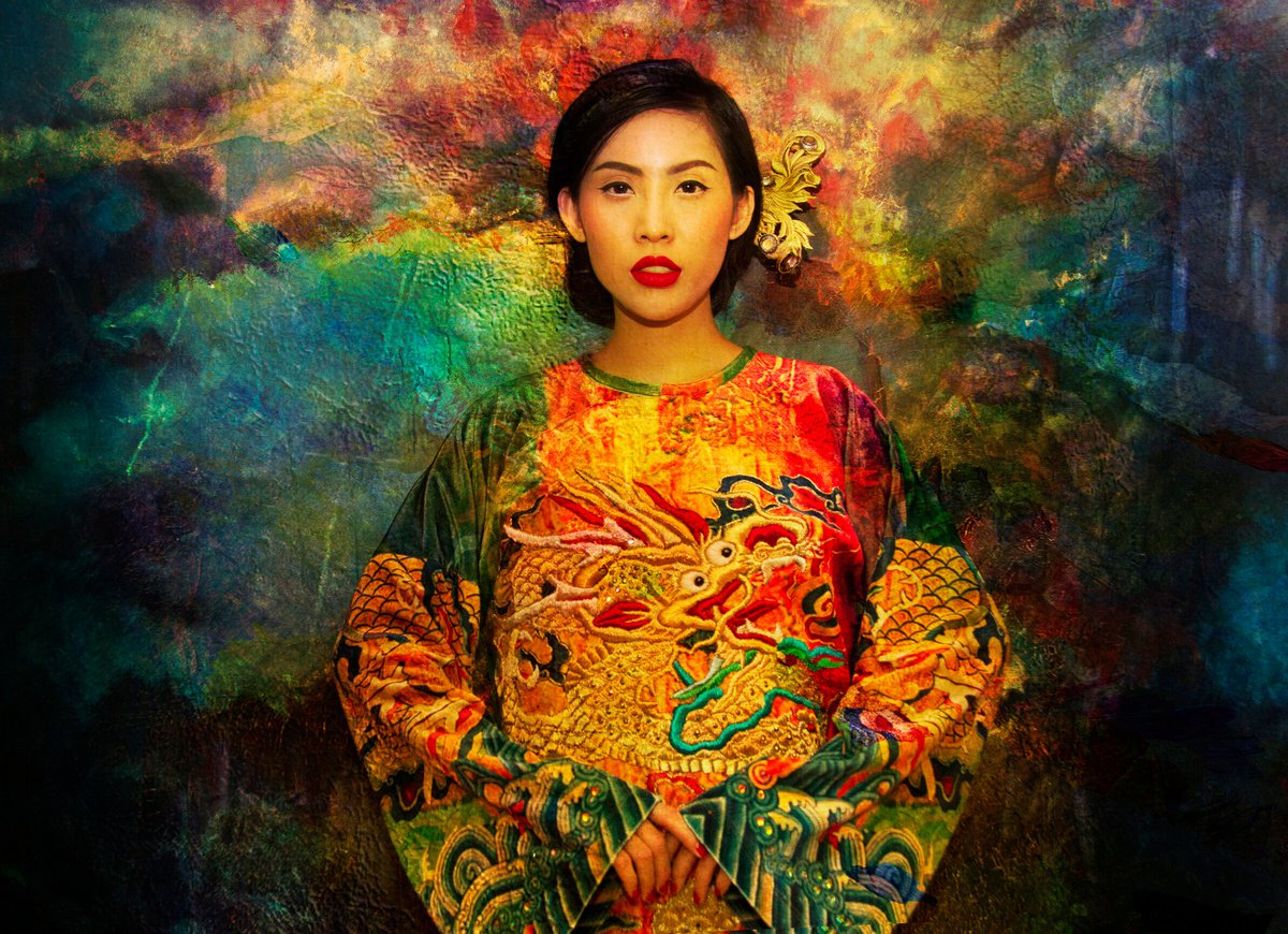 The Empress (Framed) by Viet Ha Tran