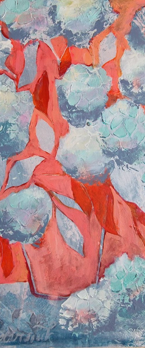 Frost and Coral by Lena Stavisiuk