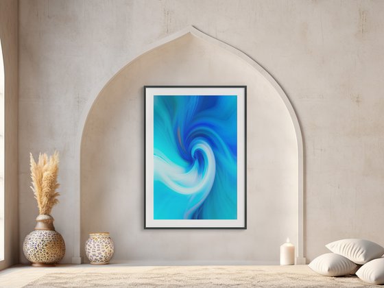Blue Swirl
