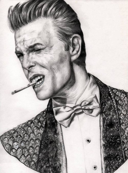 David Bowie by Roksana Eret