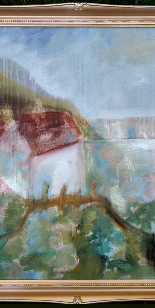 Rain at Sea by Elizabeth Anne Fox