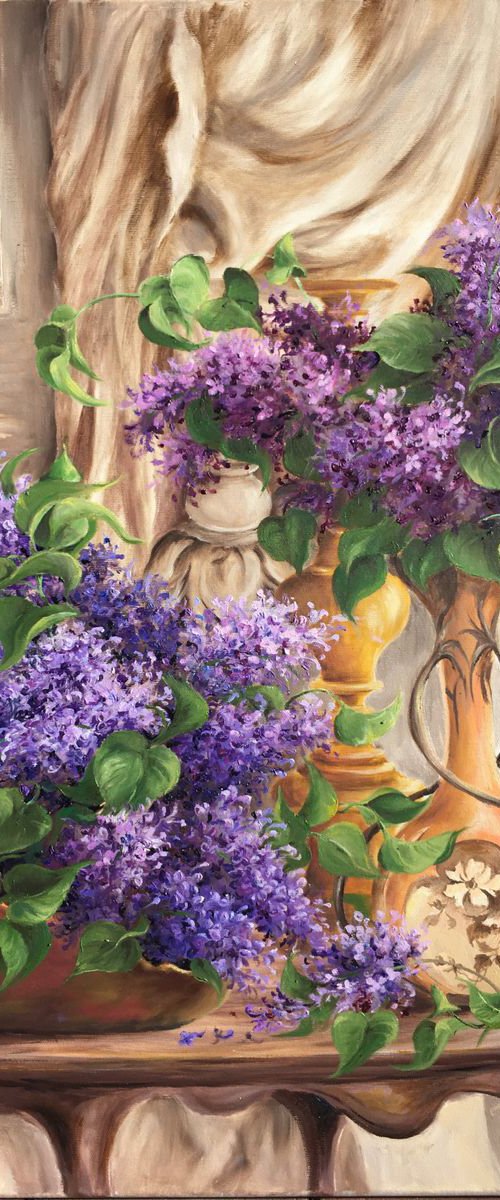 Lilac from the garden by oana voda