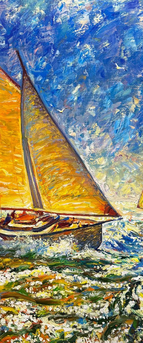 Sails of freedom.. by Andrii Chebotaru