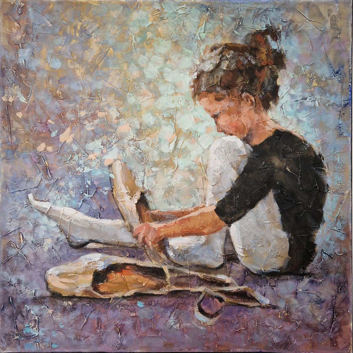 pointe shoes by CM