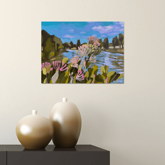 Lake with wildflowers (small)