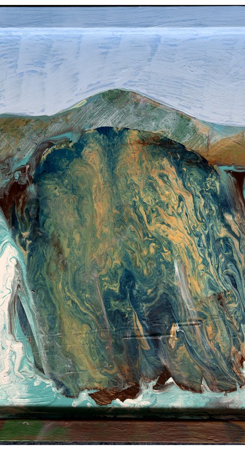 Mountain Geology 2 by Elizabeth Anne Fox
