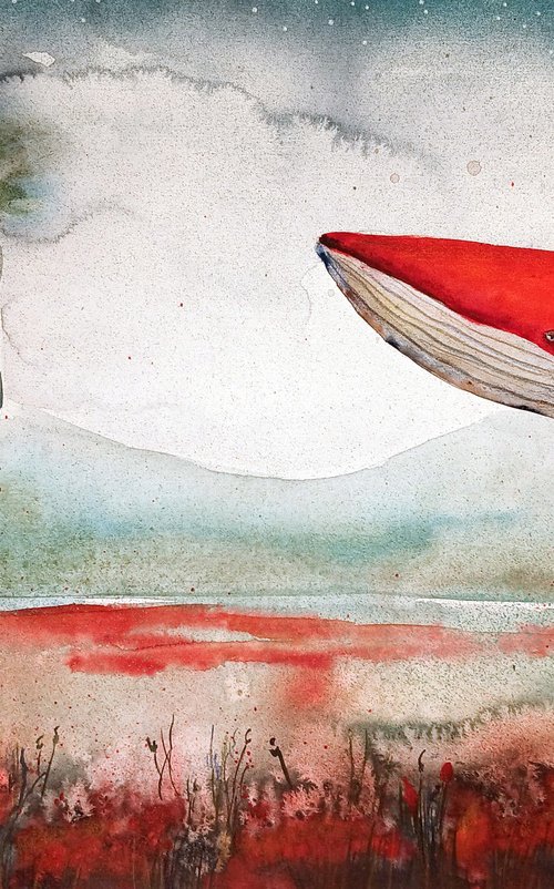 The Crimson Whale by Evgenia Smirnova