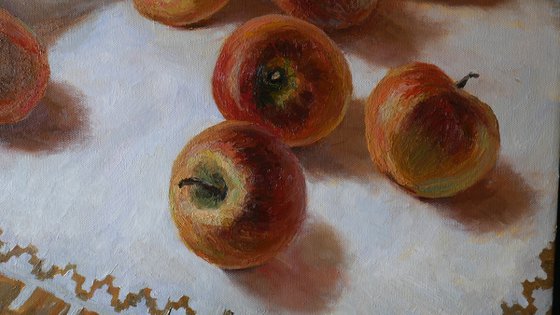Apples painting