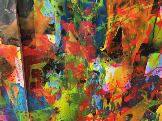 A Journey Through Color - Triptych