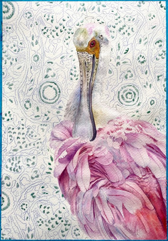 Pink Spoonbill