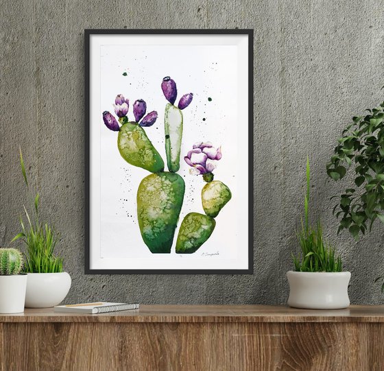 Big Cactus Illustration