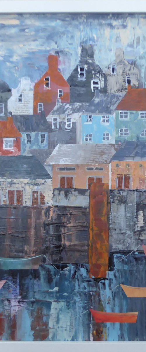 Harbour Textures by Elaine Allender