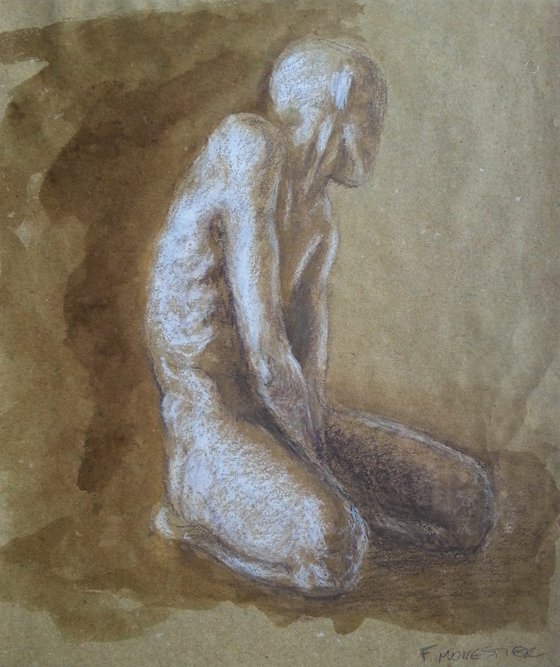 Man kneeling