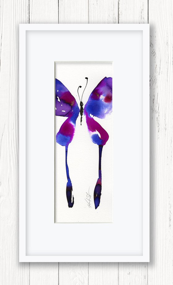 Butterfly Zen 7 - Painting  by Kathy Morton Stanion