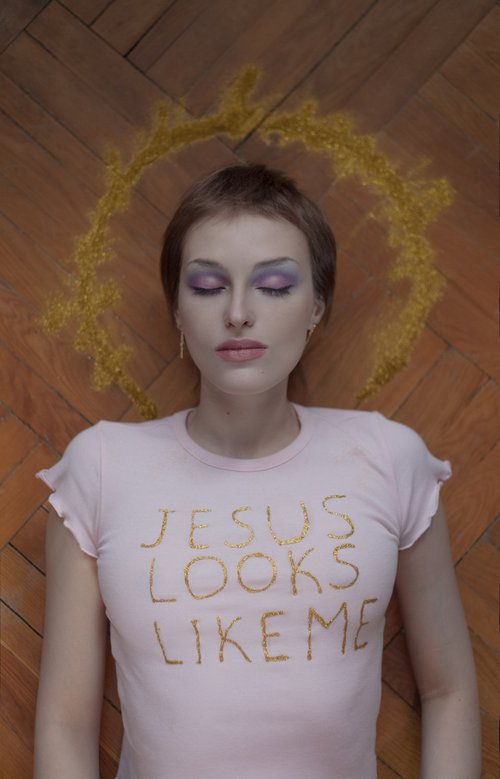 Jesus looks like Me. Limited Edition of 2 by Inna Mosina