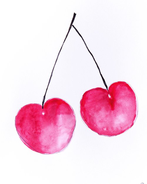 Cherries by Nadia Moniatis