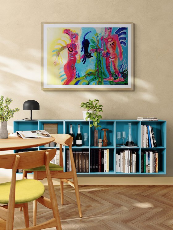 Adam is looking for Eve