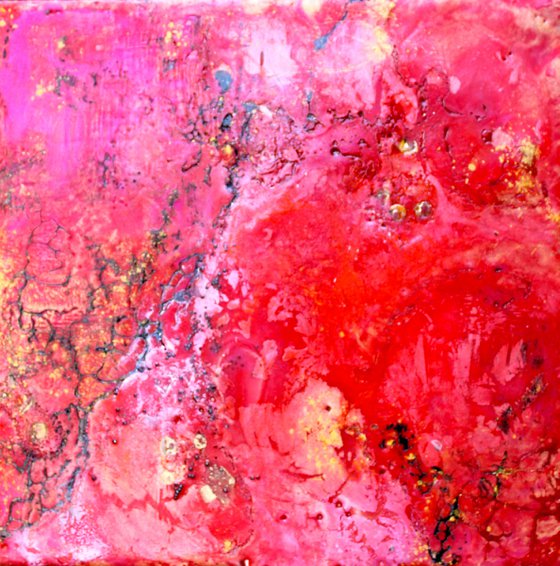 Encaustic Red