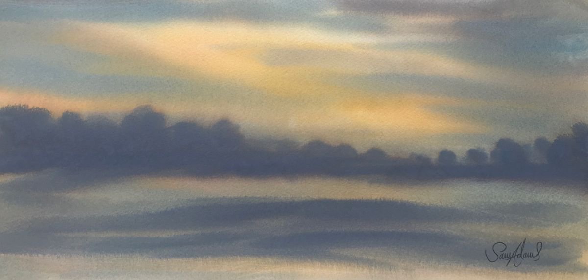 Four in the morning by Samantha Adams professional watercolorist