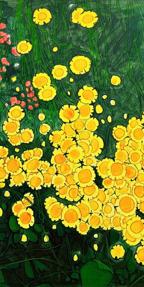 “Yellow flowers” by Raffi Ghazaryan