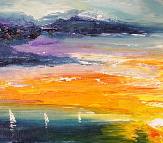 Beautiful Seascape Sunset M 3