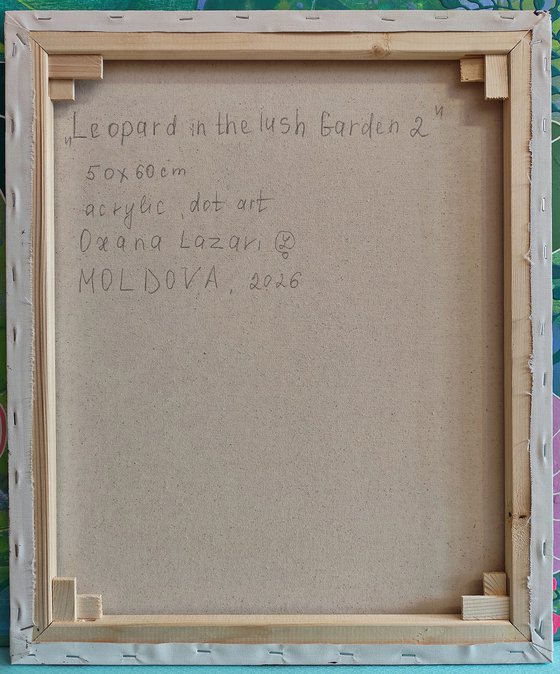 Leopard in the Lush Garden 2