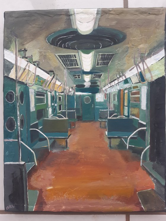 City Subway Train