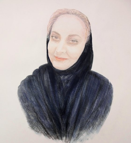 Woman With Headscarf