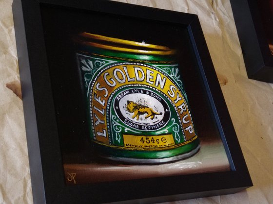 Golden syrup. still life