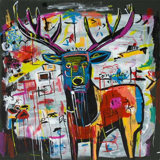 Basquiat's Deer I