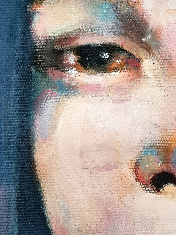 portrait study in pink 11-19-25