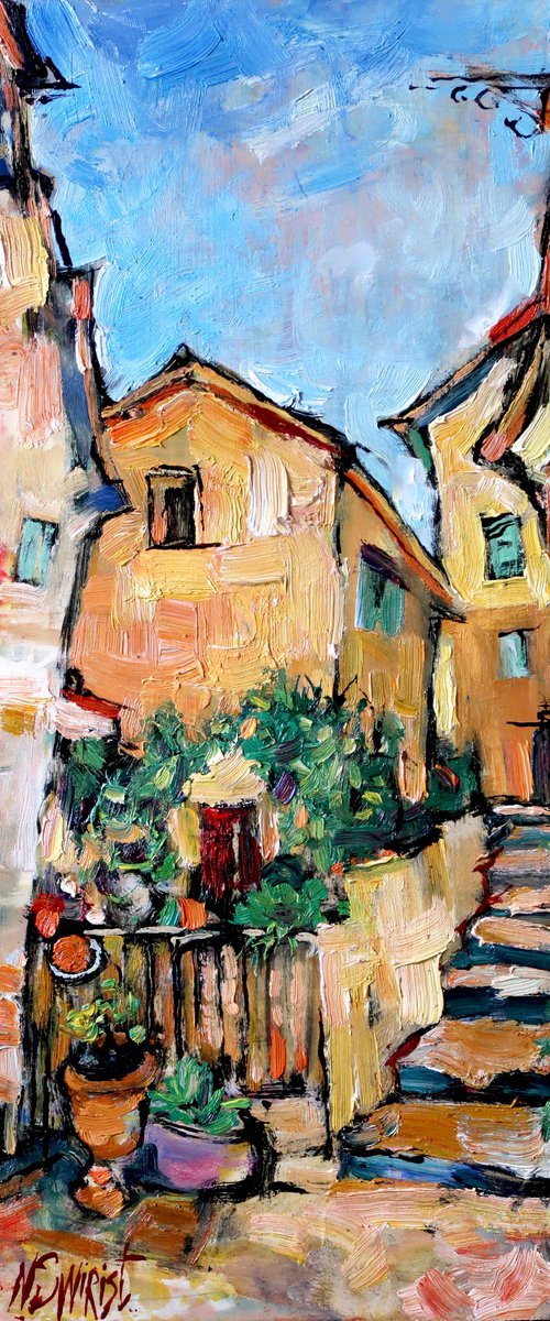 Summer Menton by Nikifor Swiristuhin