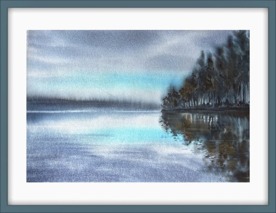 Silent Lake Reflections