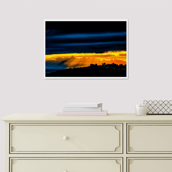 Indian summer #5. Abstract Sunrise Seascape Limited Edition 11/50 16x11 inch Photographic Print
