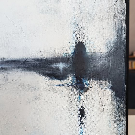 Ink with turquoise I
