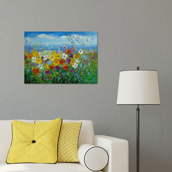 Vibrant Wildflower Meadow