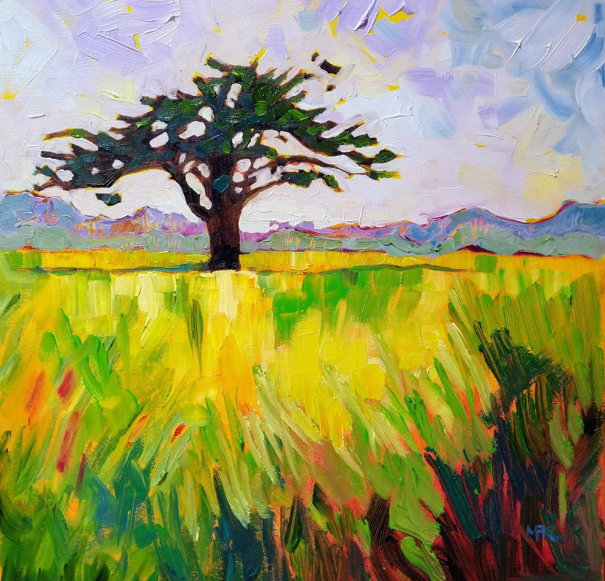 The Windswept Tree by Mary Kemp