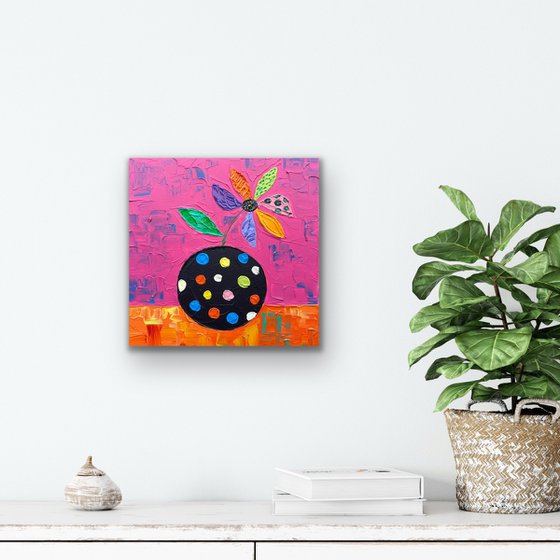 Polka dot still life