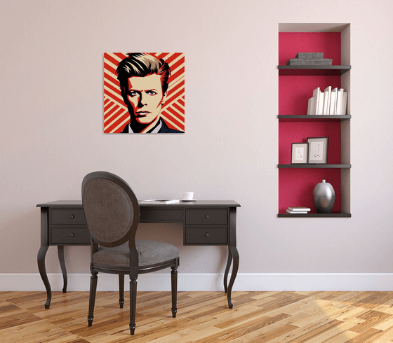 Portrait of David Bowie