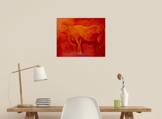 Vache rouge