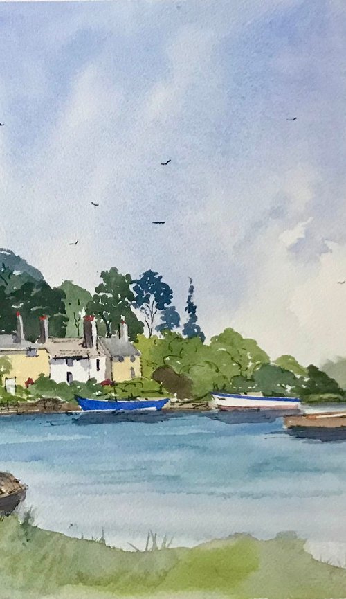 St Clements in Cornwall by Brian Tucker