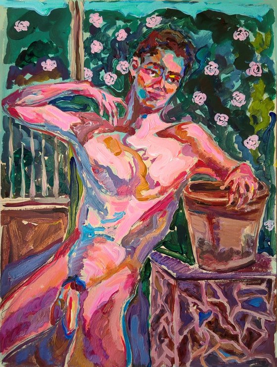 In the Shade of Rose Garden