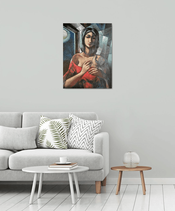 Freedom (60x80cm oil/canvas, ready to hang)