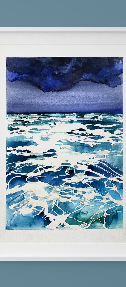 "DRAMATIC STORM" by Olga Gamy