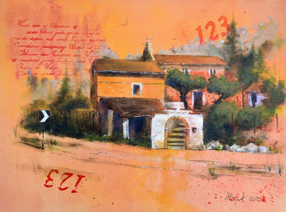 Love it as 123 Gouvia Corfu Greece 40x30cm 2020 by Nenad Koji? watercolorist