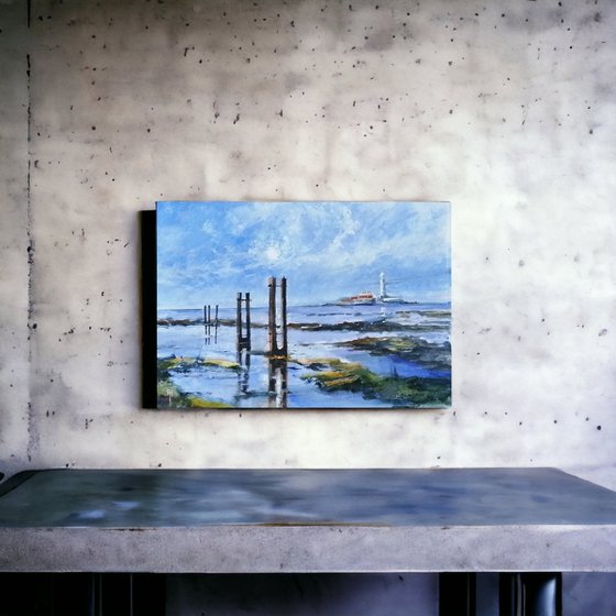 Low tide, St. Mary's Island