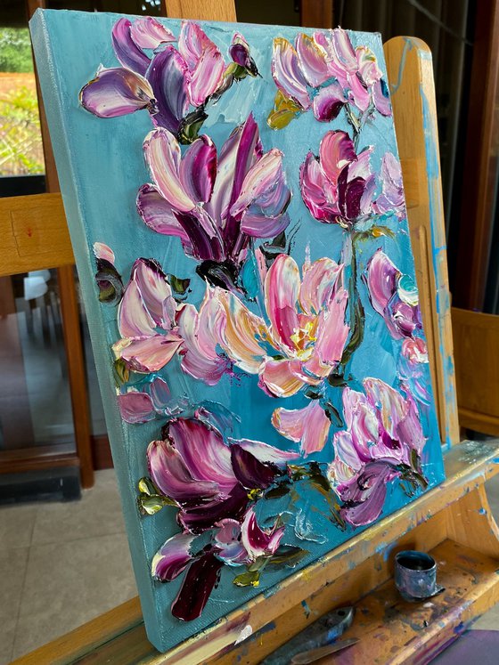 Magnolia on Grey III